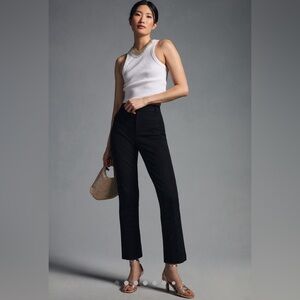 The Essential Slim Kick Flare Pants by Maeve at Anthropologie